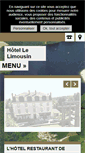 Mobile Screenshot of hotel-limousin-meymac.fr