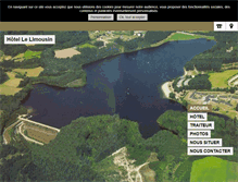 Tablet Screenshot of hotel-limousin-meymac.fr